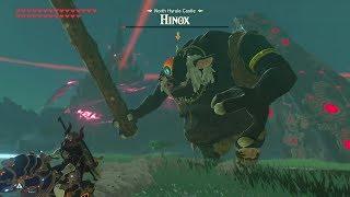 Breath of the Wild: Black Knight vs Black Hinox | Master Cycle Zero Expert Battle