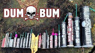 BIGGEST DUMBUM FIRECRACKER COMPARSION! - 25 pieces