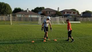 Goalkeeper Training U13 | Footwork | Speed and Agility | Diving | Positioning and Handling |