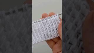 Всего 2 петли и 1 ряд! Двусторонний узор спицами #knitting #tutorial #diy #вязание #handmade #knit