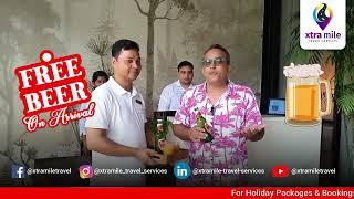 This resort in Goa Serves FREE BEER | Avataara Resort, Anjuna Goa | Hotel Review | Lokesh Chawla