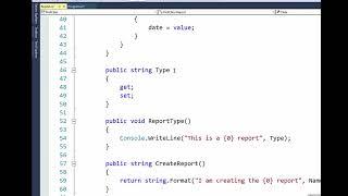 Using Constructors in your C# Classes