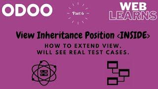 Odoo view inheritance using position inside | extend views | Inheritance Views Tutorial