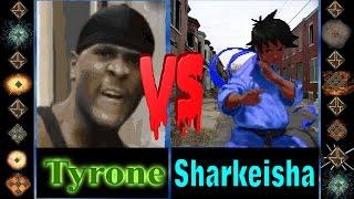 Tyrone (Original) vs Sharkeisha (Original) - Ultimate Mugen Fight 2015