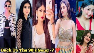 Back to the 90's Song Video-7 ️|Beautiful Girl's 90's Song Tiktok|Romantic 90's Song|Superhits 90s