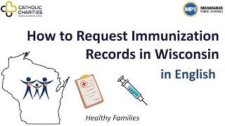 How to Get Immunization Records in Wisconsin (English)