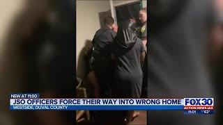 Jacksonville officers force their way into wrong home | Action News Jax