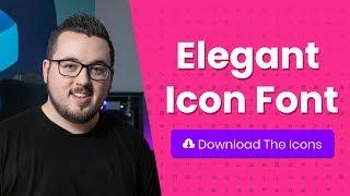 The Elegant Icon Font - Free Download