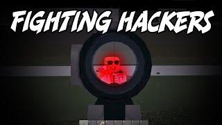 FIGHTING HACKERS IN APOCALYPSE RISING ROBLOX