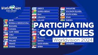 41 Countries will take part in the World Song Contest 2024