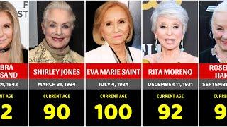 Age Of Famous Senior Hollywood Actresses In 2024