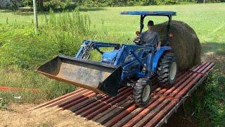 Building a farm bridge