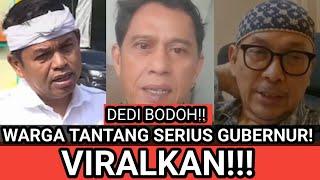 HEBOH WARGA TANTANG GUBERNUR!! SEBUT KEBIJAKAN BODOH!! MARI KITA JAWAB SATU SATU!!