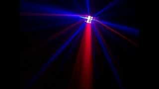 Good vibrations - demo of my lights and lasers in my lounge, liquid sky