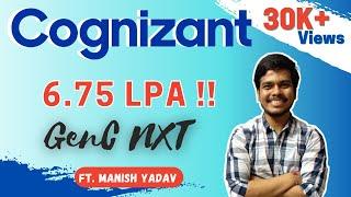 Cognizant - Placement Interview Experience | GenC Next | 6.75 LPA | 2021 | #7