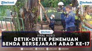 Viral Video Detik-detik Penemuan Benda Bersejarah Abad ke-17