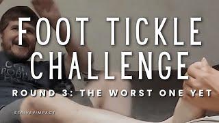 Foot Tickle Henna Hilarity: Round 3 Foot Tickle Challenge Takes Artistic Turn! #challenge #tickle