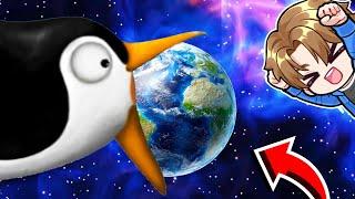 Pinguinul *URIAS* Distruge PLANETA PAMANT!