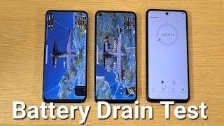 Realme Narzo 30 vs Realme Narzo 50 Battery Drain Test