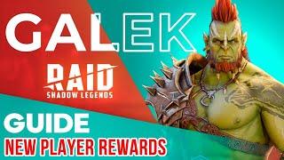 Galek  RAID Shadow Legends Beginners Guide: build, masteries, artifacts  Tips for Starter Champion