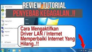 Mengatasi Masalah Network Connection Silang Merah di PC atau Laptop