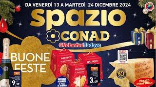 Volantino Conad dal 13 al 24 dicembre 2024  SPECIALE BUONE FESTE 🟩⬜️🟥 #anteprima Spazio Conad