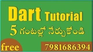 Dart Tutorial Youtube in Telugu || Dart Tutorial for Flutter in Telugu || Sai Gopi Tech Telugu