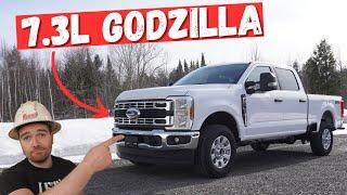 Ford F250 7.3L GODZILLA V8 Engine **Heavy Mechanic Review* | BEST HD Truck Gas Engine ??