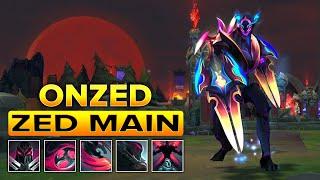 Zed Montage 2024 - KR Challenger Zed Plays Season 14