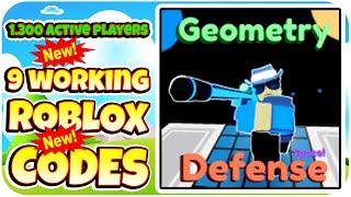 NEW CODES [EVENT] Geometry Defense! By DuoGames!, Roblox GAME, ALL SECRET CODES, ALL WORKING CODES