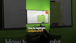 How to highlight content in PowerPoint? #highlight #powerpoint #powerpointdesign