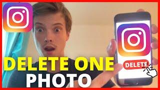 How To Delete One Photo From Multiple Photos On Instagram