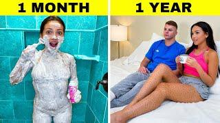 RELATIONSHIP: 1 MONTH VS 1 YEAR