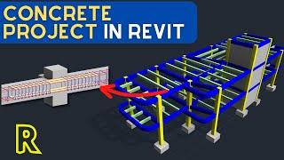 🟡Beginner Revit Structure Concrete Project