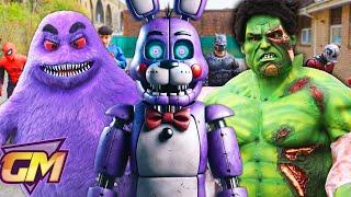 Hulk VS Grimace VS Catnap VS FNAF