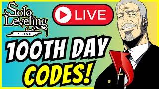  NEW CODES! 100TH DAY CELEBRATION DEV STREAM! [Solo Leveling: Arise]