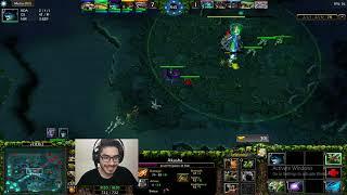 dota1 atinad gameplay akasha mid carry hard game دوتا1 گیم