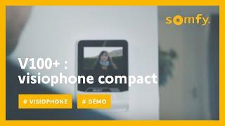 Visiophone V100+ : compact et discret | Somfy