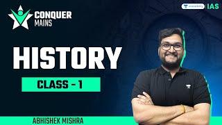 Conquer Mains 2024 | History By Abhishek Mishra | UPSC Mains Exam 2024