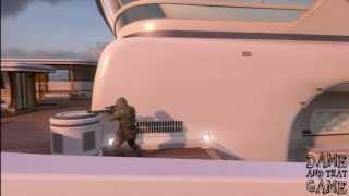 Black Ops 2- Ducking a Hunter Killer Drone - Cinematic / DameandthatGame