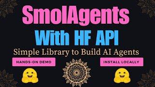 Install SmolAgents Locally to Create AI Agents with Hugging Face Inference API