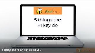 5 Things the F1 key can do for you in Excel