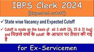 IBPS Clerk 2024 Expected Cutoff for Ex-Servicemen