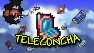 COMO CRAFTEAR LA TELECONCHA TERRARIA 1.4.4.9