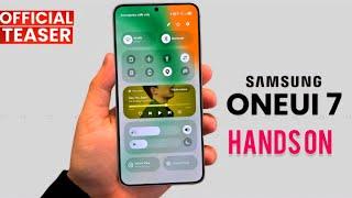 Samsung One UI 7 OFFICIAL Animations Hands-On Video!