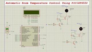 Mini Project: Automatic Room Temperature Controller Using PIC18F4550