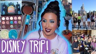 LET’S CHAT ABOUT MY DISNEY TRIP & GET READY TOGETHER! COLOURPOP HAUNTED MANSION COLLECTION