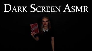 ASMR Dark Screen Inaudible Whispers for Tired Eyes and Sleepless Nights | ASMR From Across The Room