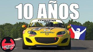 He cumplido 10º aniversario en iRacing: una década de alegrías y cabreos