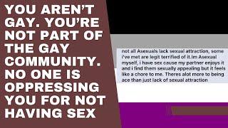 Asexuals are not LGBT